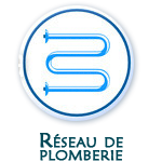 réseau de plomberie